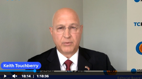 Touchberry For Sheriff TCPalm Interview